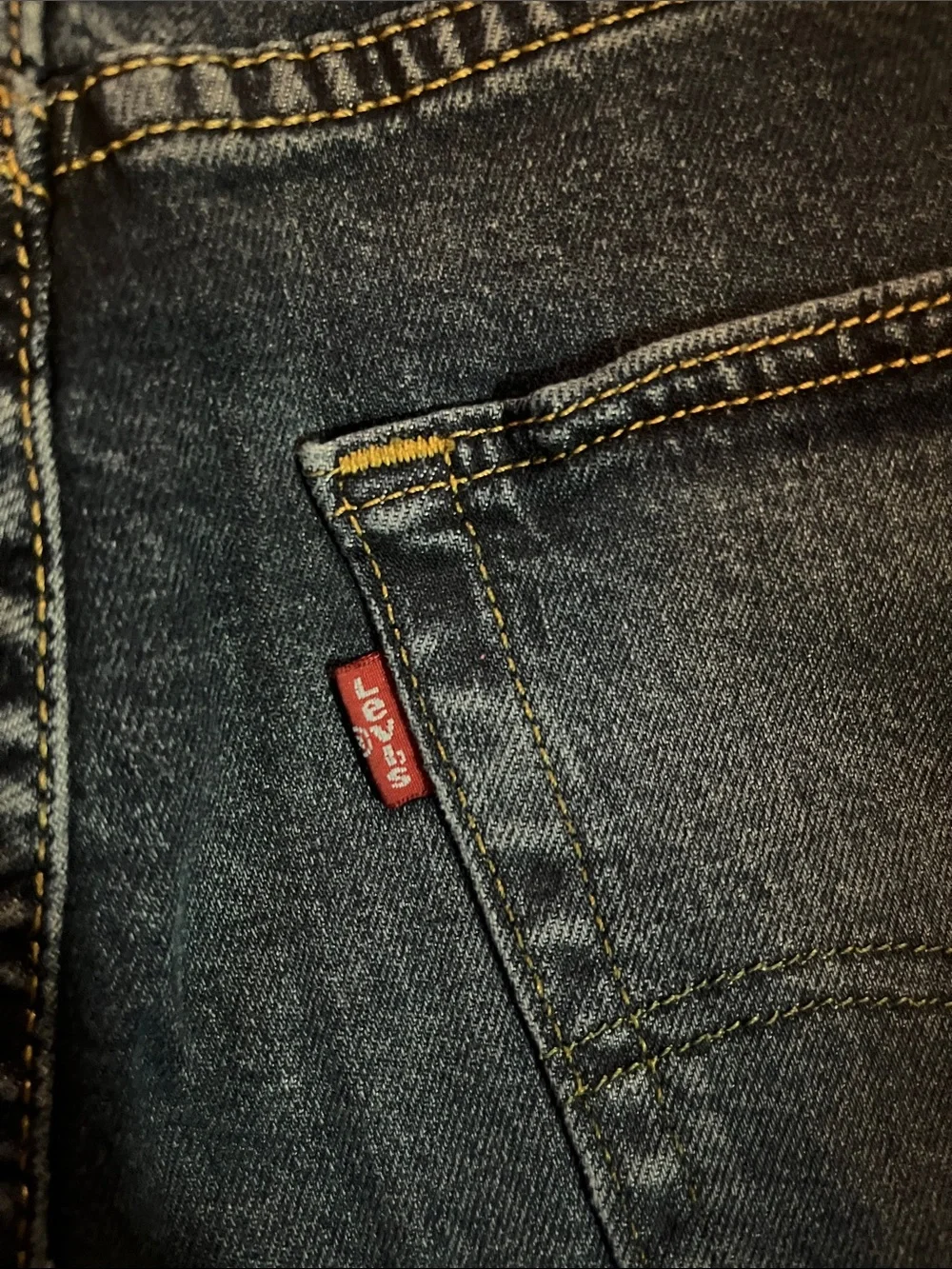 Levi's Slim Indigo Blue Skinny Jeans